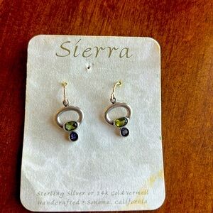 Vintage Sonoma Art Works earrings